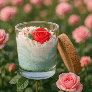 bougie-gourmande-rose-ancienne