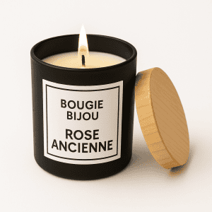 Bougie-Bijou Parfumee-Rose Ancienne